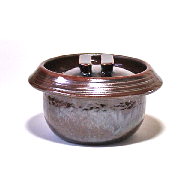 楓釉ご飯鍋（ツバあり）