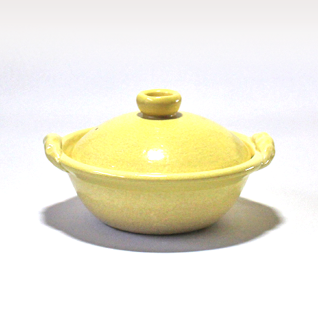 黄釉 土鍋