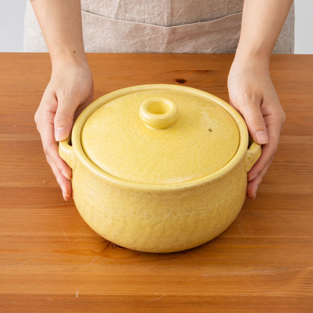 黄釉 ポトフ鍋